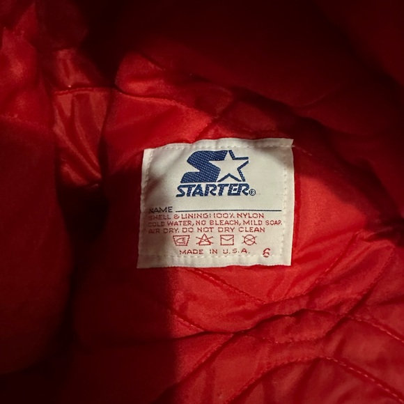 San Francisco 49ers Vintage 80/90s Satin Starter Jacket Size Large NFL Football - Picture 6 of 9